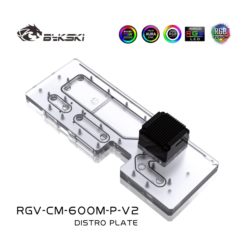 BYKSKI Serbatoio acrilico da u - Distro Plate Ddc Pump Combo recensione e prezzo