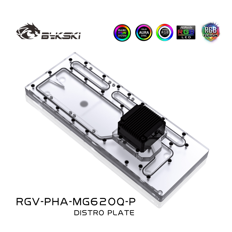 BYKSKI Serbatoio acrilico da u - Distro Plate Ddc Pump Combo recensione e prezzo