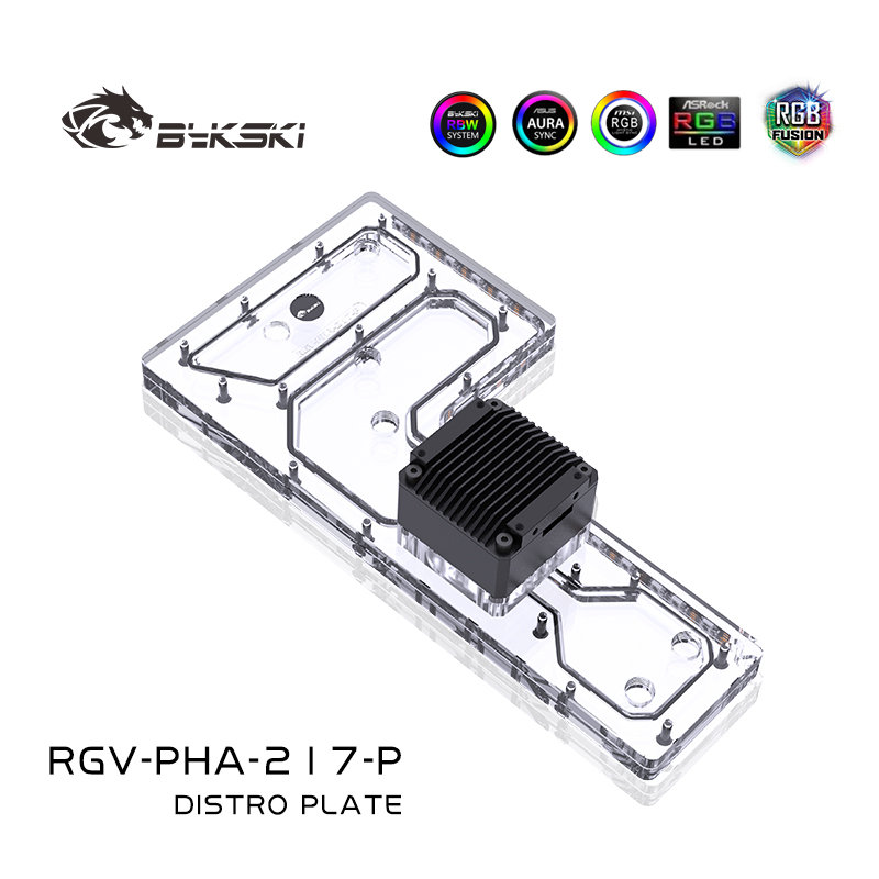 Bykski RGV-PHA-217-P Piastra d - Distro Plate Ddc Pump Combo recensione e prezzo